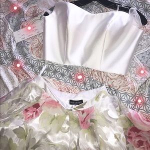 Two piece homecoming dress